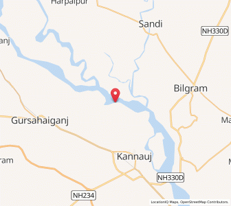 Map of Kusumkhor, Uttar Pradesh