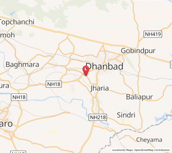 Map of Kusunda, Jharkhand