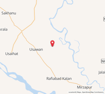 Map of Kuthlu, Uttar Pradesh