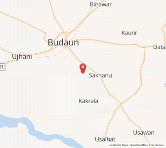 Map of Kutrai, Uttar Pradesh