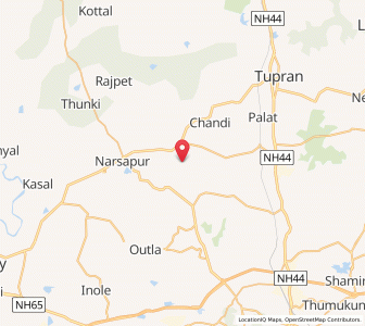 Map of Kuttapalli, Andhra Pradesh