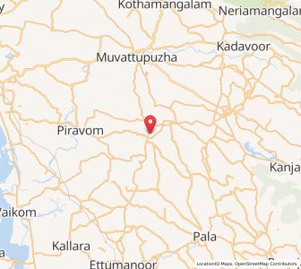 Map of Kuttattukulam, Kerala
