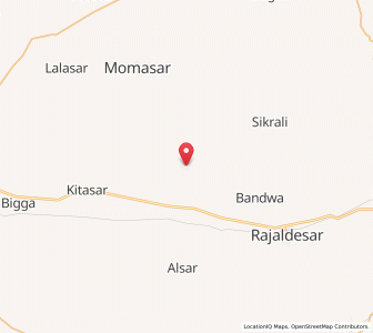 Map of Lachharsar, Rajasthan