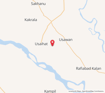 Map of Lachhman Nagla, Uttar Pradesh