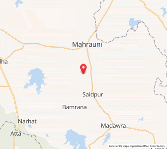 Map of Lachhmanpura, Uttar Pradesh