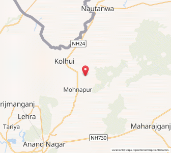 Map of Lachhmipur, Uttar Pradesh