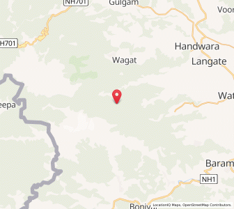 Map of Lachhpathar, Kashmir