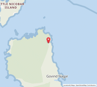 Map of Laful, Andaman and Nicobar Islands