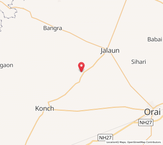 Map of Lahchura, Uttar Pradesh