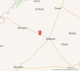Map of Lahraua, Uttar Pradesh