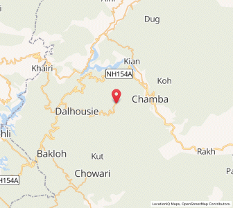 Map of Lahri, Himachal Pradesh