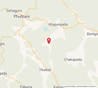 Map of Lainpara, Odisha