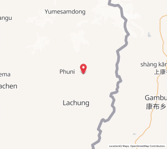 Map of Lakha Pharma, Sikkim