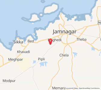Map of Lakhabawal, Gujarat