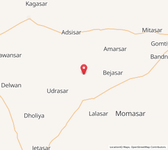 Map of Lakhansar, Rajasthan