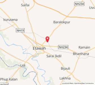 Map of Lakhapur, Uttar Pradesh
