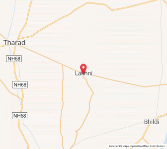 Map of Lakhini, Gujarat