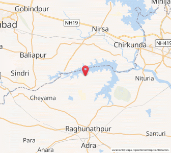 Map of Lakhyabad, West Bengal