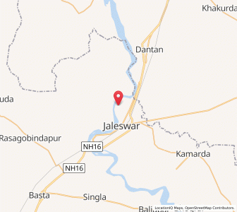 Map of Lakshmannath, Odisha