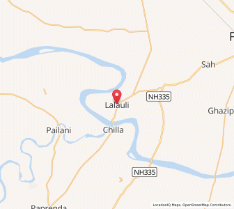 Map of Lalauli, Uttar Pradesh