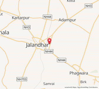 Map of Lalewal, Punjab