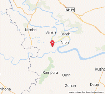 Map of Lalghata, Uttar Pradesh