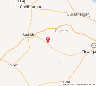 Map of Laliabajh, Uttar Pradesh