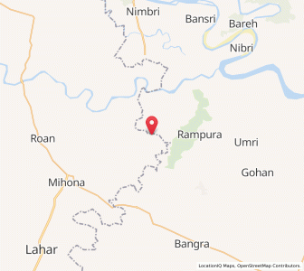 Map of Lallu ka Pura, Madhya Pradesh