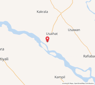 Map of Lalomai, Uttar Pradesh