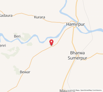 Map of Lalpura, Uttar Pradesh