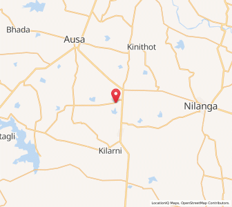 Map of Lamjan, Maharashtra