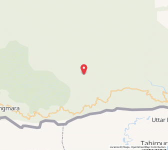 Map of Langdiangngan, Meghalaya