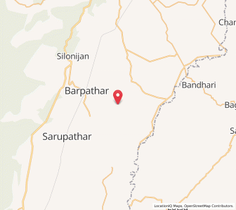 Map of Langra Basti, Assam