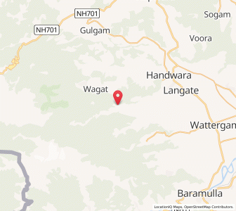 Map of Laosa, Kashmir