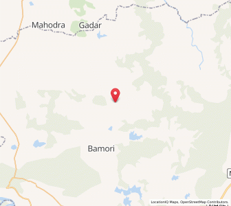 Map of Lapchaura, Madhya Pradesh