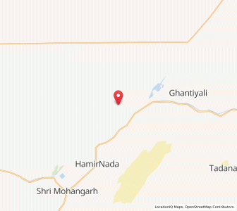 Map of Lara ka Toba, Rajasthan