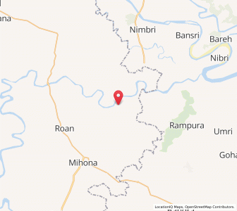 Map of Larol, Madhya Pradesh