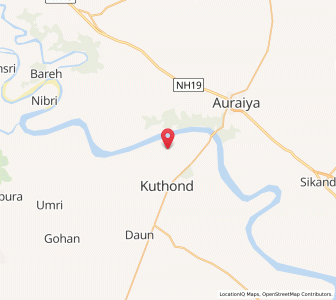 Map of Larpur Mustaqil, Uttar Pradesh
