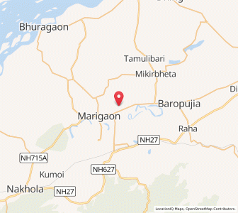 Map of Lasanbari, Assam