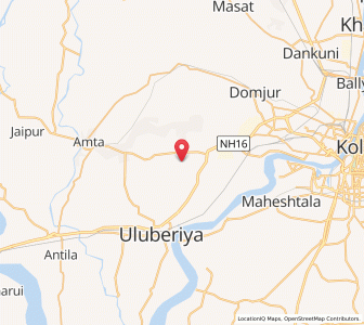 Map of Laskarpar, West Bengal