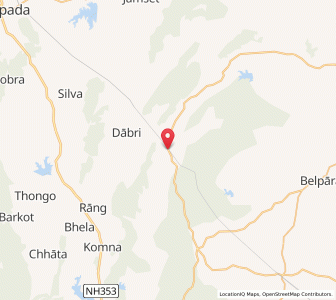 Map of Lathor, Odisha