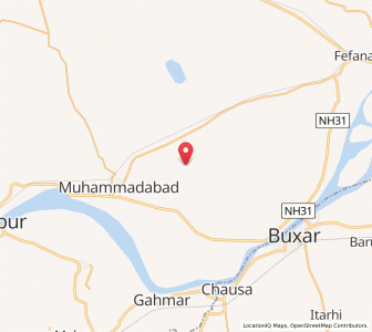 Map of Laua Dih, Uttar Pradesh
