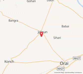 Map of Launa, Uttar Pradesh