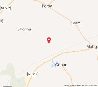 Map of Lawan Sitaram, Madhya Pradesh