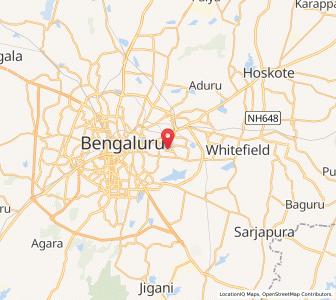 Map of LIC Colony, Karnataka