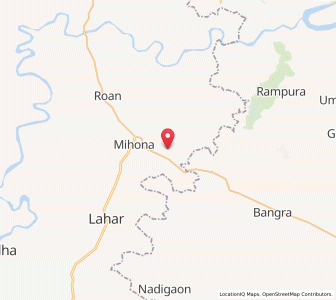 Map of Lidhaura, Madhya Pradesh