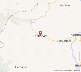 Map of Lifripara, Chhattisgarh
