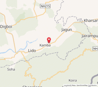 Map of Likhapani, Arunachal Pradesh