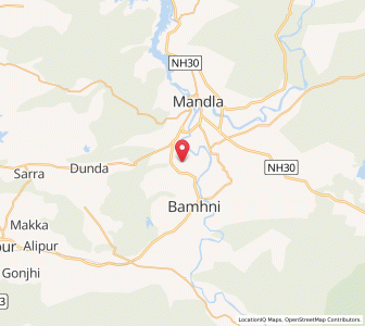 Map of Limarua, Madhya Pradesh
