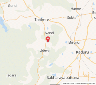 Map of Lingadahalli, Karnataka